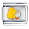 Yellow Chick Italian Charm