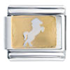  White  Horse Italian Charm