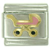 Pink Baby Buggy Italian Charm