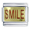 Smile Italian Charm