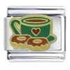Coffee And Donuts Italian Charm