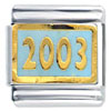 Topaz Blue 2003 Italian Charm