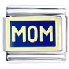  Mom  In Blue  Italian  Charm