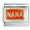 Red Nana Italian Charm
