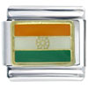 Flag Of India Italian Charm