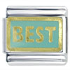 Aqua Blue Best Italian Charm