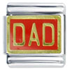 Red  Dad   Italian  Charm T395_02_X27