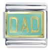 Aqua  Dad   Italian  Charm