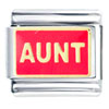 Aunt In  Red   Italian   Charm 