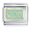 Golden God Italian Charm