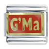 Grandma Red Italian Charm