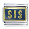 Sis Blue Italian Charm