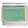 Bella Aqua Blue Italian Charm