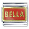 Bella Orange Italian Charm