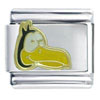 Black Bird Italian Charm