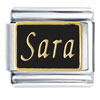 Sara  Name  Italian Charm