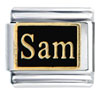 Sam  Name  Italian Charm