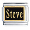 Steve  Name  Italian Charm