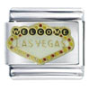 Welcome Las Vegas Italian Charm
