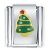 Christmas Tree And Red Star Italian Charm