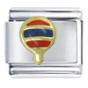 Stripe Hot Air  Balloon  Italian Charm