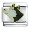 Alaskan Husky Dog Face Italian Charm
