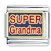 Super Grandma Italian Charm