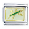 Gecko White Italian Charm