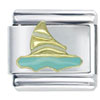 Sailboat  White  Italian Charm