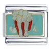 Movie Popcorn Bag Italian Charm