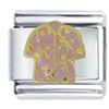 Hawaiian Shirt Pink Italian Charm