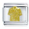 Hawaiian Shirt Yellow Italian Charm