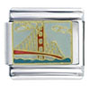 Golden Gate Bridge Sea Blue Italian Charm
