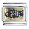 Jesus Fish Form Italian Charm