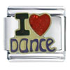 I Heart Dance Italian Charm