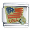 Usa  Soccer  Italian Charm
