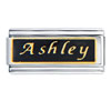 Ashley Name Italian Charm