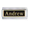 Andrew  Name  Italian Charm