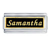 Samantha  Name  Italian Charm