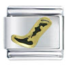 Boot Black Italian Charm