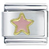 Star Pink Italian Charm