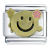 Smile Face Italian Charm