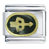 Sagittarius Black Italian Charm