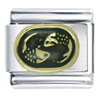  Pisces  Black Italian Charm
