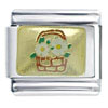 Flower Basket Italian Charm