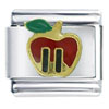 Twin Towers Apple Italian Charm