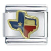 Texas State Flag Italian Charm