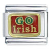 Go Irish Red Italian Charm