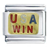 Usa Win Italian Charm