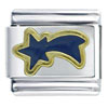 Blue Shooting Star Italian Charm